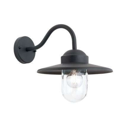 Екстериорен аплик EDWARD 1xE27/60W/230V IP44 черен