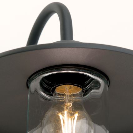 Екстериорен аплик EDWARD 1xE27/60W/230V IP44 черен