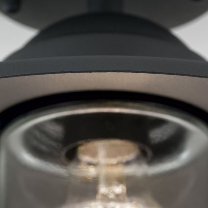 Външен плафон EDWARD 1xE27/60W/230V IP44 антрацит