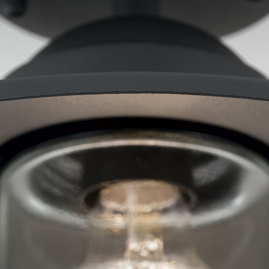 Външен плафон EDWARD 1xE27/60W/230V IP44 антрацит