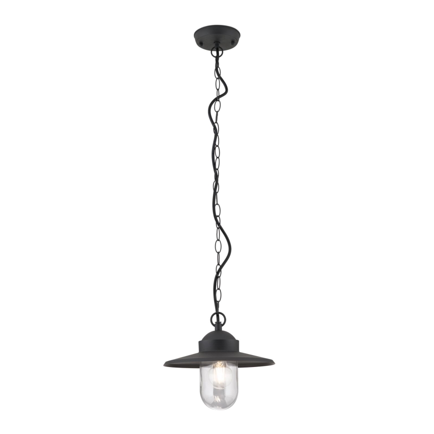 Екстериорна висяща лампа EDWARD 1xE27/60W/230V IP44 черен