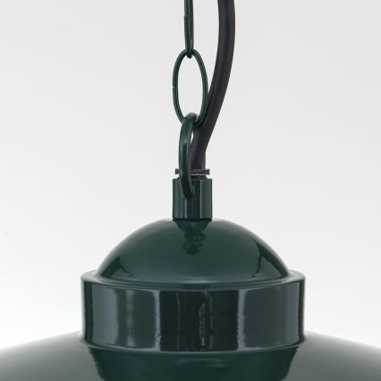 Екстериорна висяща лампа EDWARD 1xE27/60W/230V IP44 зелен