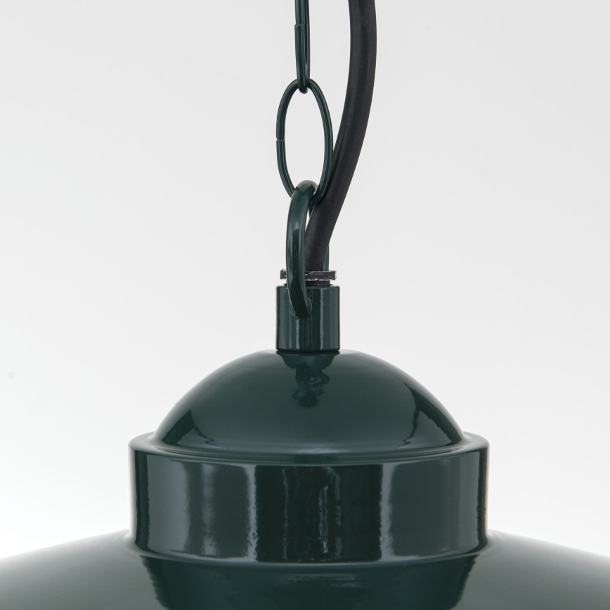 Екстериорна висяща лампа EDWARD 1xE27/60W/230V IP44 зелен