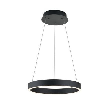 Димируема LED люстра на кабел KOLK LED/40W/230V 2700/3000/4000K диам. 40 см, черна