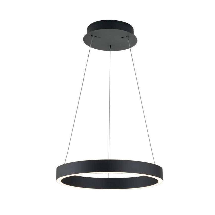 Димируема LED люстра на кабел KOLK LED/40W/230V 2700/3000/4000K диам. 40 см, черна