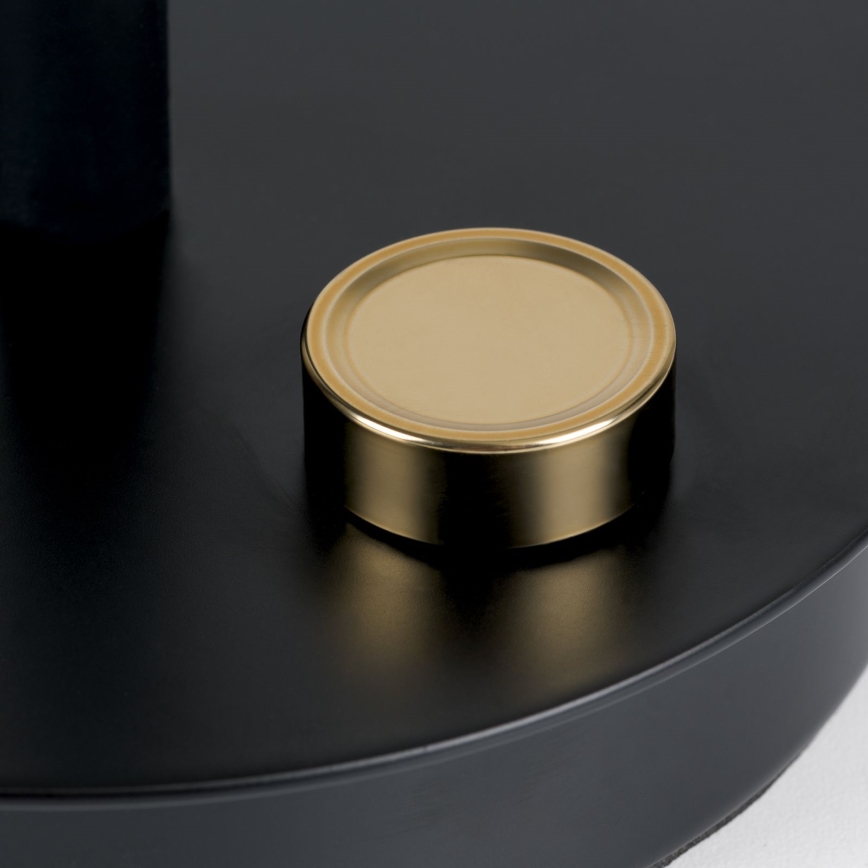 Димируема гъвкава настолна лампа DOTTY 1xGU10/10W/230V черна/месинг