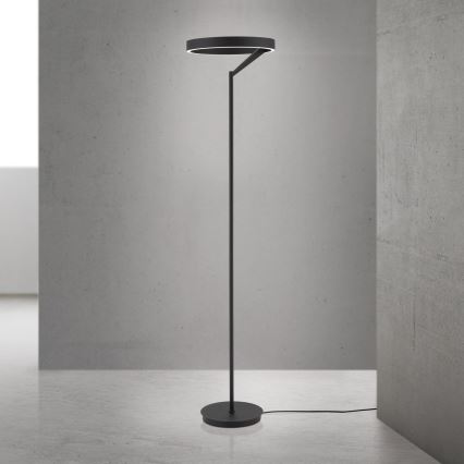 Димируема LED подова лампа KOLK LED/40W/230V 2700/4000K черна