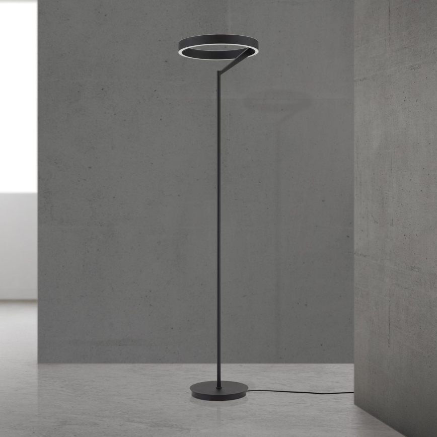 Димируема LED подова лампа KOLK LED/40W/230V 2700/4000K черна