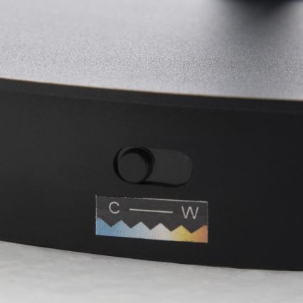 Димируема LED подова лампа KOLK LED/40W/230V 2700/4000K черна