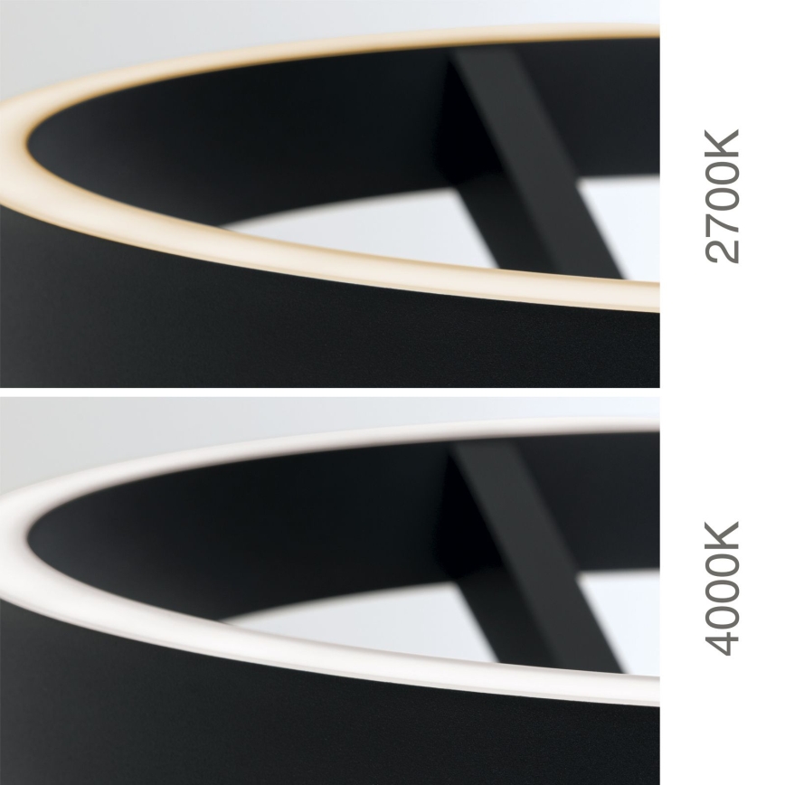 Димируема LED подова лампа KOLK LED/40W/230V 2700/4000K черна