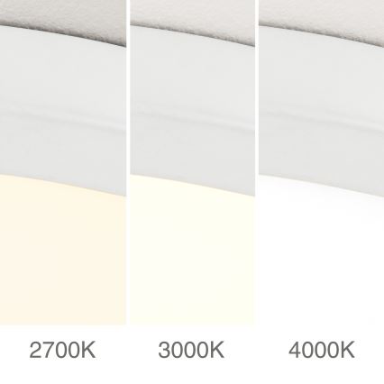 LED Димируемо таванно осветително тяло DISC LED/30W/230V 2700/3000/4000K диаметър 40 cm бяло