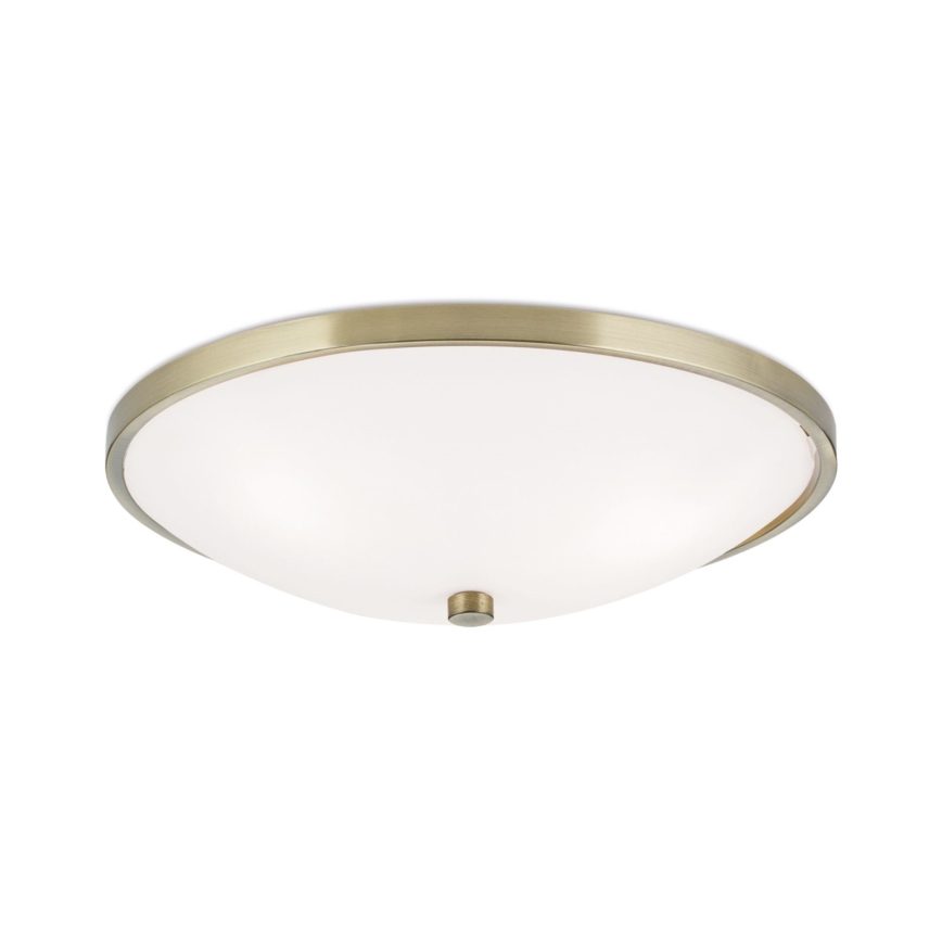 Плафон AIDA 3xE27/60W/230V Ø 40 см месинг