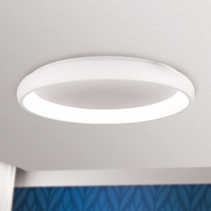 LED Димируем плафон VENUS LED/50W/230V Ø 61 см бял