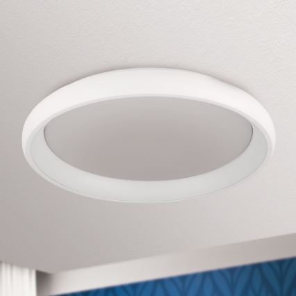 LED Димируем плафон VENUS LED/50W/230V Ø 61 см бял
