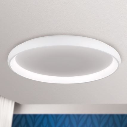LED Димируем плафон VENUS LED/85W/230V Ø 81 см бял