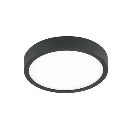 LED лампа за таван BULLY LED/12W/230V Ø 14 см черен
