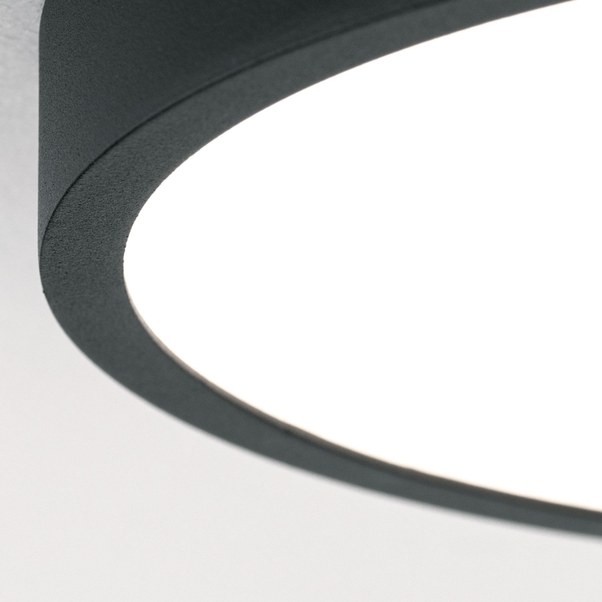 LED лампа за таван BULLY LED/12W/230V Ø 14 см черен