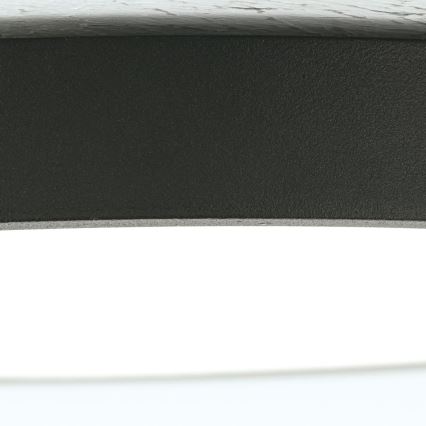LED Плафониера BULLY LED/24W/230V Ø 24 см черен