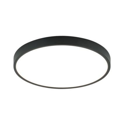 LED Плафониера BULLY LED/28W/230V Ø 28 см черен