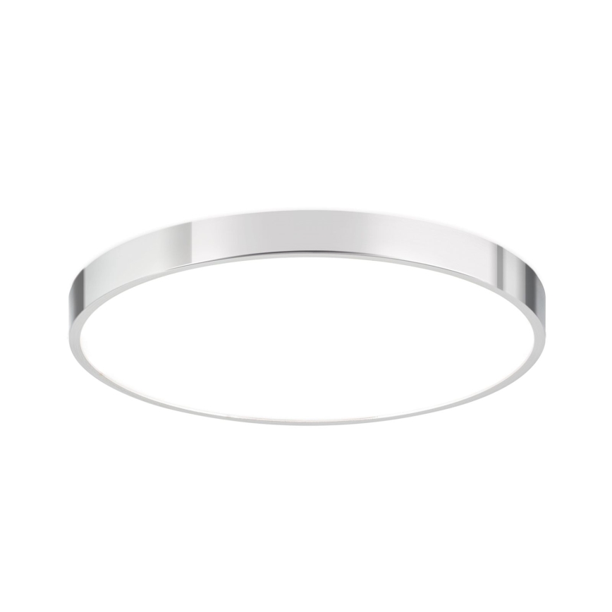 LED Плафониера BULLY LED/28W/230V Ø 28 см лъскав хром
