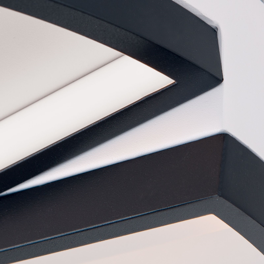 LED Регулируемо таванно осветително тяло OLGA LED/28W/230V черно/бяло