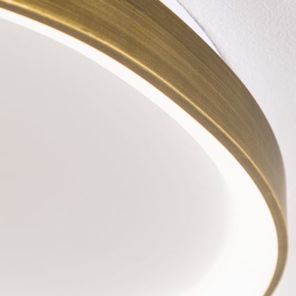 LED Плафониера CHARLIE LED/48W/230V Ø 65 см златист