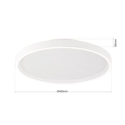LED Димируем плафон MASCA LED/36W/230V 2700/3350/4000K Ø 40 cm бял