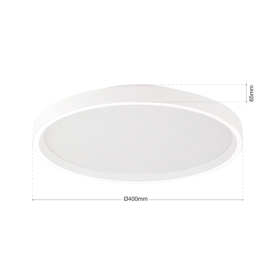 LED Димируем плафон MASCA LED/36W/230V 2700/3350/4000K Ø 40 cm бял
