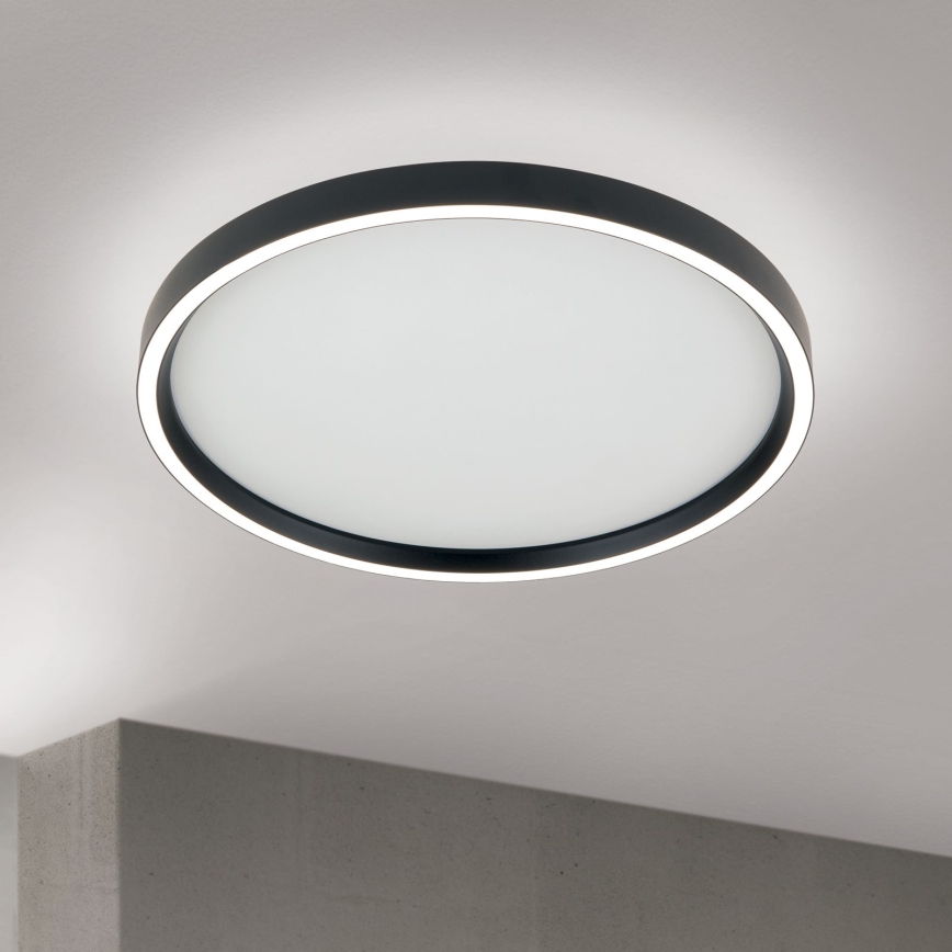 LED Димируем плафон MASCA LED/36W/230V 2700/3350/4000K Ø 40 cm черен