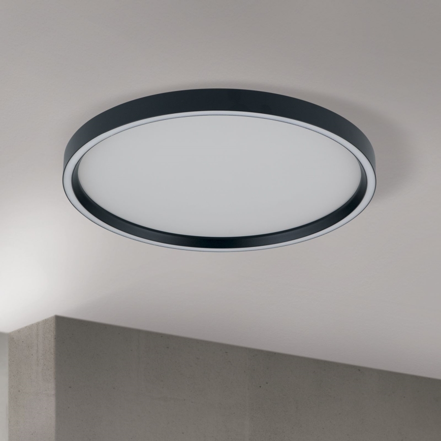 LED Димируем плафон MASCA LED/36W/230V 2700/3350/4000K Ø 40 cm черен