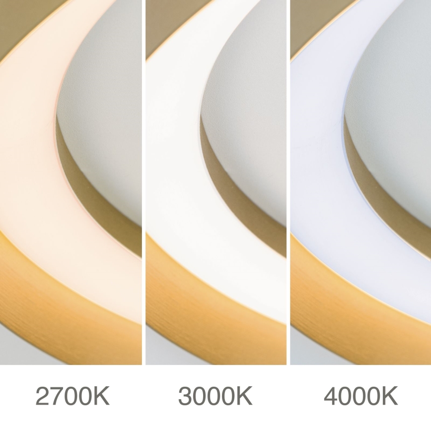 LED Димируем плафон MANTA LED/38W/230V 2700/3000/4000K Ø 45 см златист