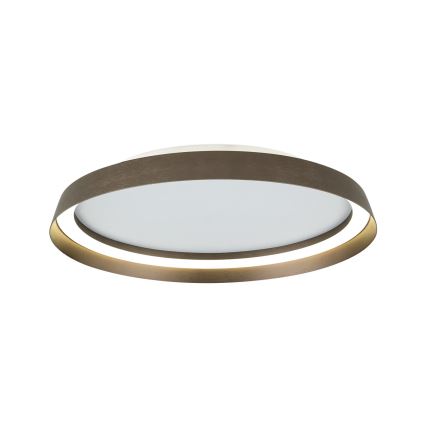 LED Димируем плафон MANTA LED/38W/230V 2700/3000/4000K Ø 45 см кафяв