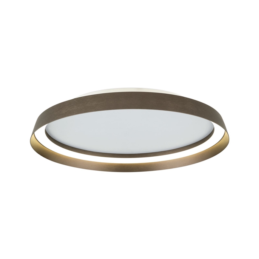 LED Димируем плафон MANTA LED/38W/230V 2700/3000/4000K Ø 45 см кафяв