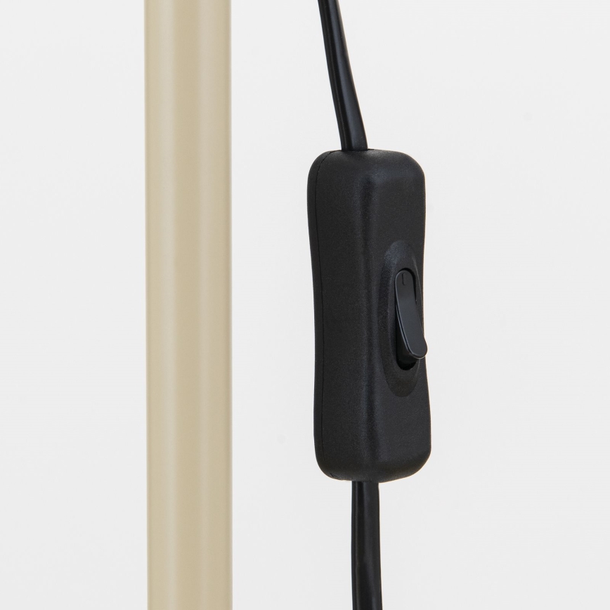 Гъвкава подова лампа DOTTY 1xGU10/10W/230V бежова/черна