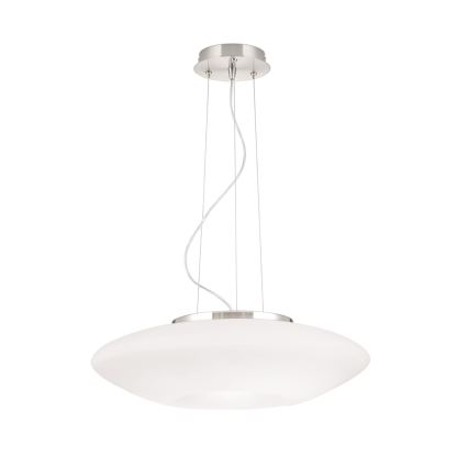 Пендел BLANC 2xE27/60W/230V Ø 49 см матов хром