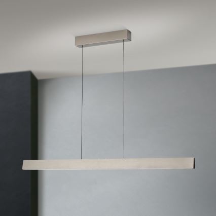 LED Димируем пендел TARA LED/44W/230V 2700/3800/4500/5700K матов хром