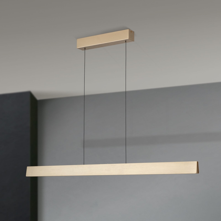 LED регулируема лампа на кабел TARA LED/44W/230V 2700/3800/4500/5700K златисто