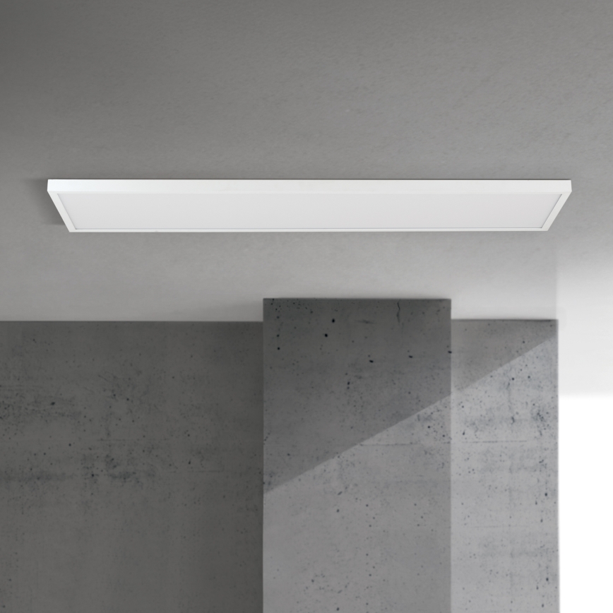 Димируем LED повърхностно монтиран панел DISC LED/40W/230V 2700/3000/4000K 115x30 cm бял