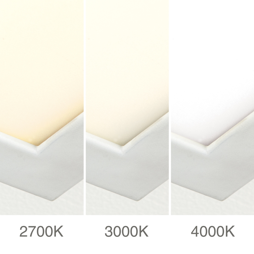 Димируем LED повърхностно монтиран панел DISC LED/40W/230V 2700/3000/4000K 115x30 cm бял