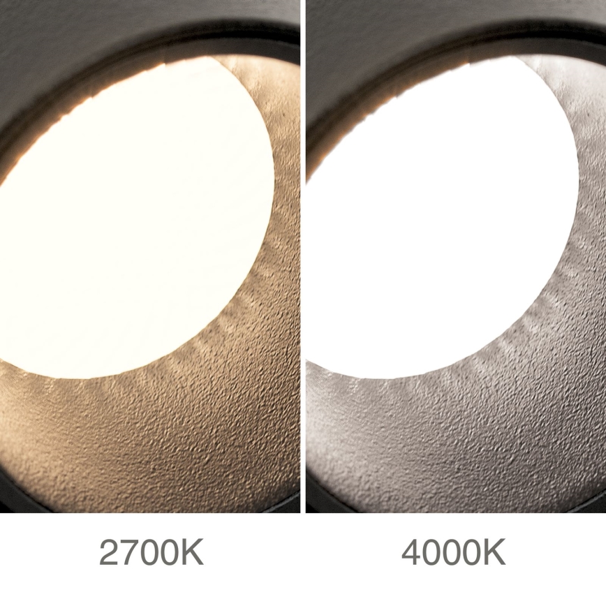 LED димируема презареждаема сензорна стенна точкова лампа LUXY LED/1W/5V 2200 mAh 2700/3000/4000K черна