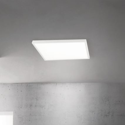 LED Димируемо таванно осветително тяло DISC LED/46W/230V 2700/3000/4000K 59x59 см бяло