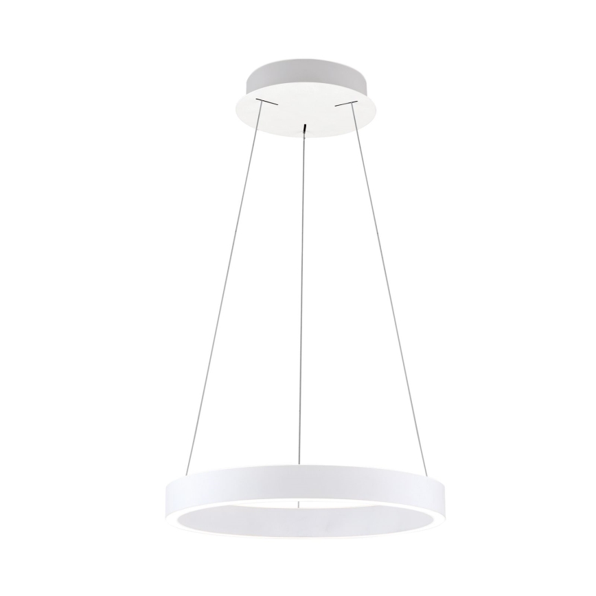 LED димируем полилей на кабел KOLK LED/40W/230V 2700/3000/4000K Ø 40 cm бял