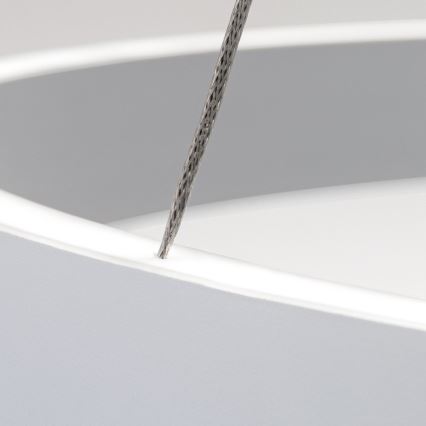 LED димируем полилей на кабел KOLK LED/40W/230V 2700/3000/4000K Ø 40 cm бял