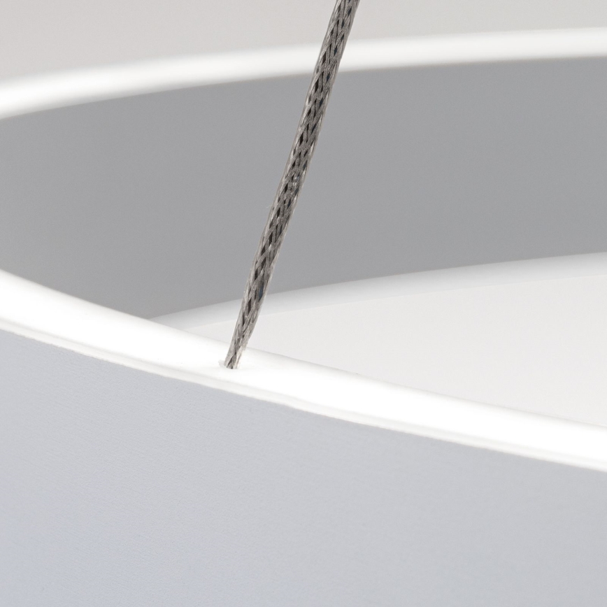 LED димируем полилей на кабел KOLK LED/40W/230V 2700/3000/4000K Ø 40 cm бял