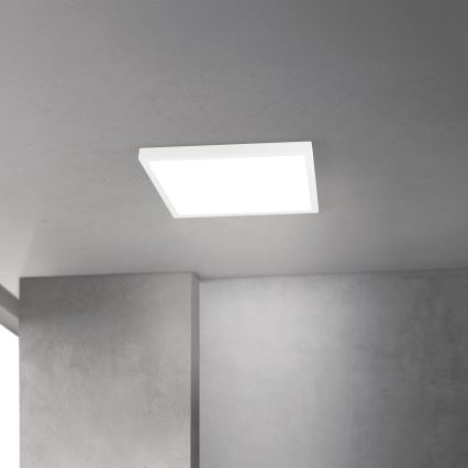 Димируем таванен LED плафон DISC LED/30W/230V 2700/3000/4000K 39x39 см бял