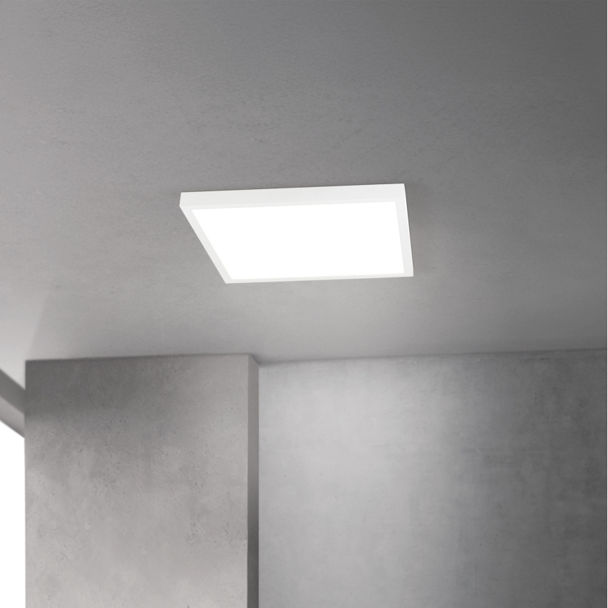 Димируем таванен LED плафон DISC LED/30W/230V 2700/3000/4000K 39x39 см бял