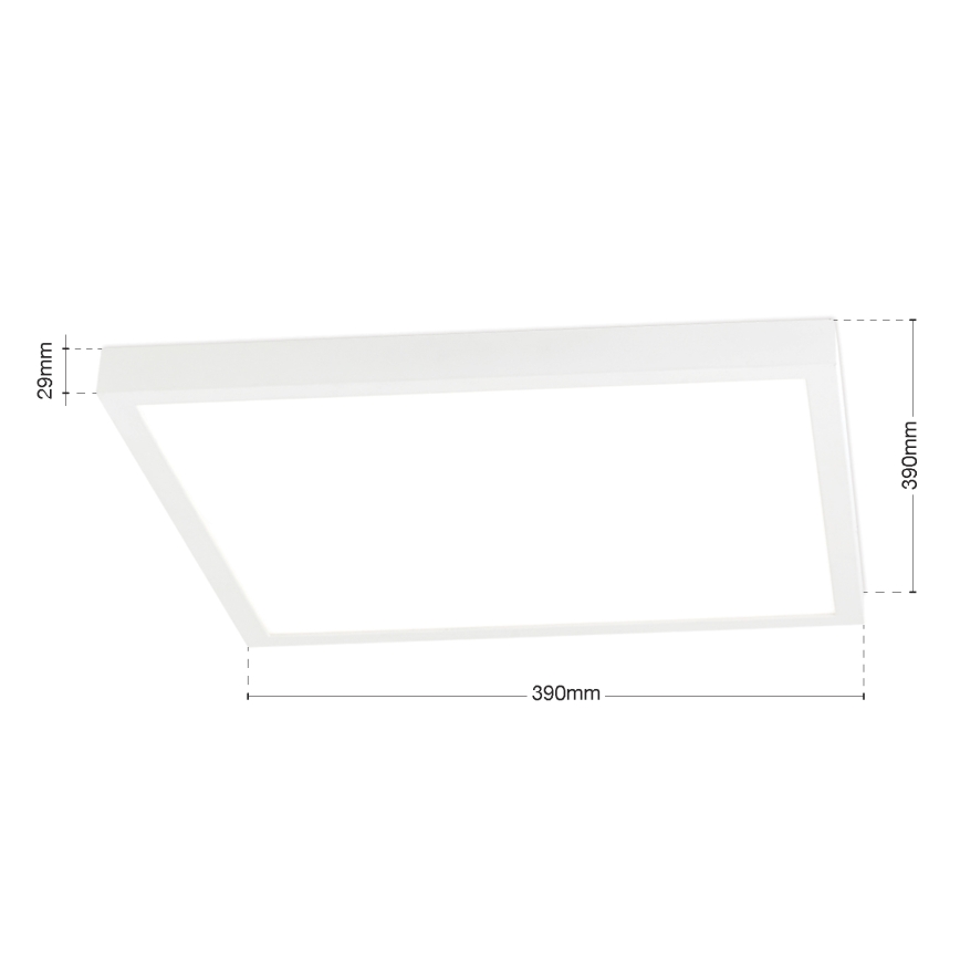 Димируем таванен LED плафон DISC LED/30W/230V 2700/3000/4000K 39x39 см бял