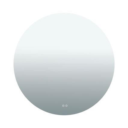 LED стенено огледало за баня с подгряване и подсветка FOCUS LED/27W/230V 3000/4200/6000K pr. 80 cm IP44