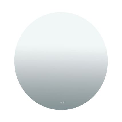 LED стенено огледало за баня с подгряване и подсветка FOCUS LED/30W/230V 3000/4200/6000K Ø 100 cm IP44