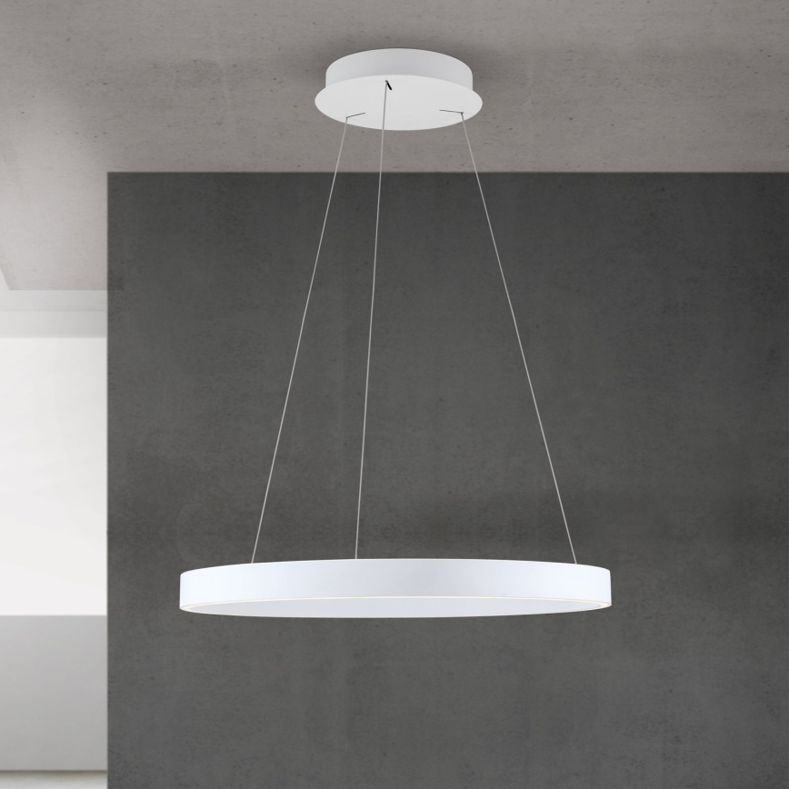 димируем LED полилей на кабел KOLK LED/60W/230V 2700/3000/4000K pr. 60 cm бял